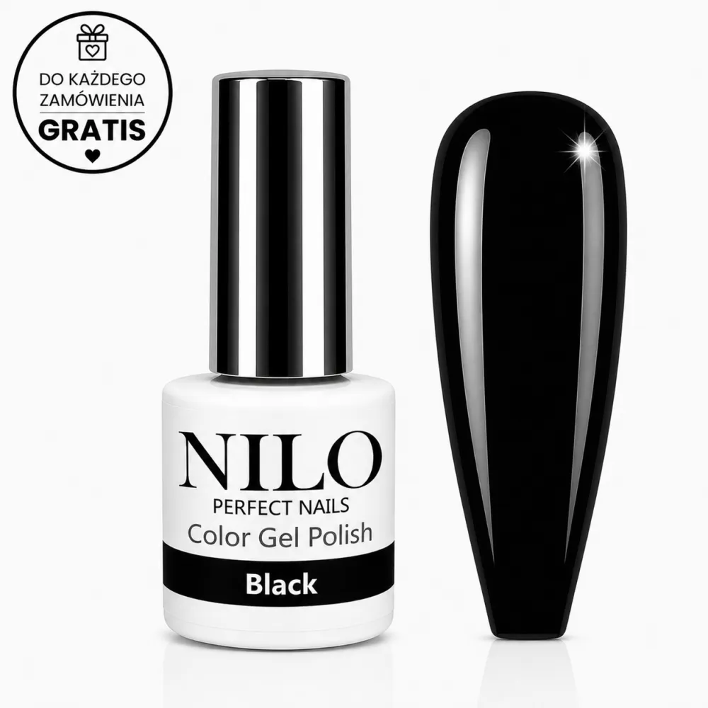 Lakier Hybrydowy Black - NILO no.130